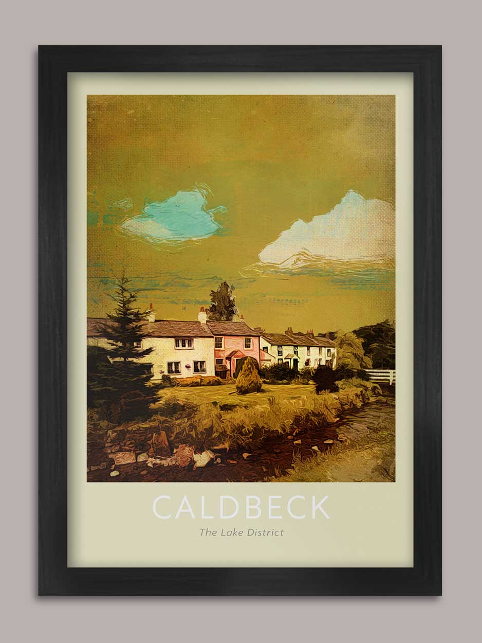 Caldbeck Village Poster Print Posters The Northern Line